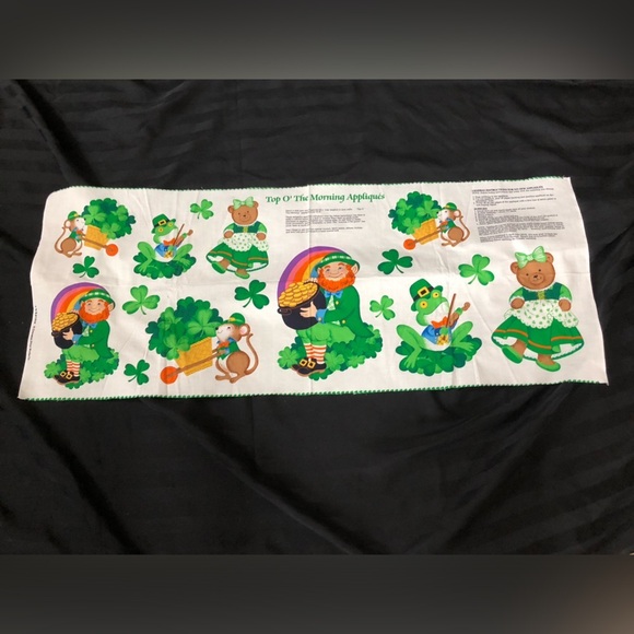 Cranston Print Works St. Patrick’s Day Appliqués - Picture 2 of 10